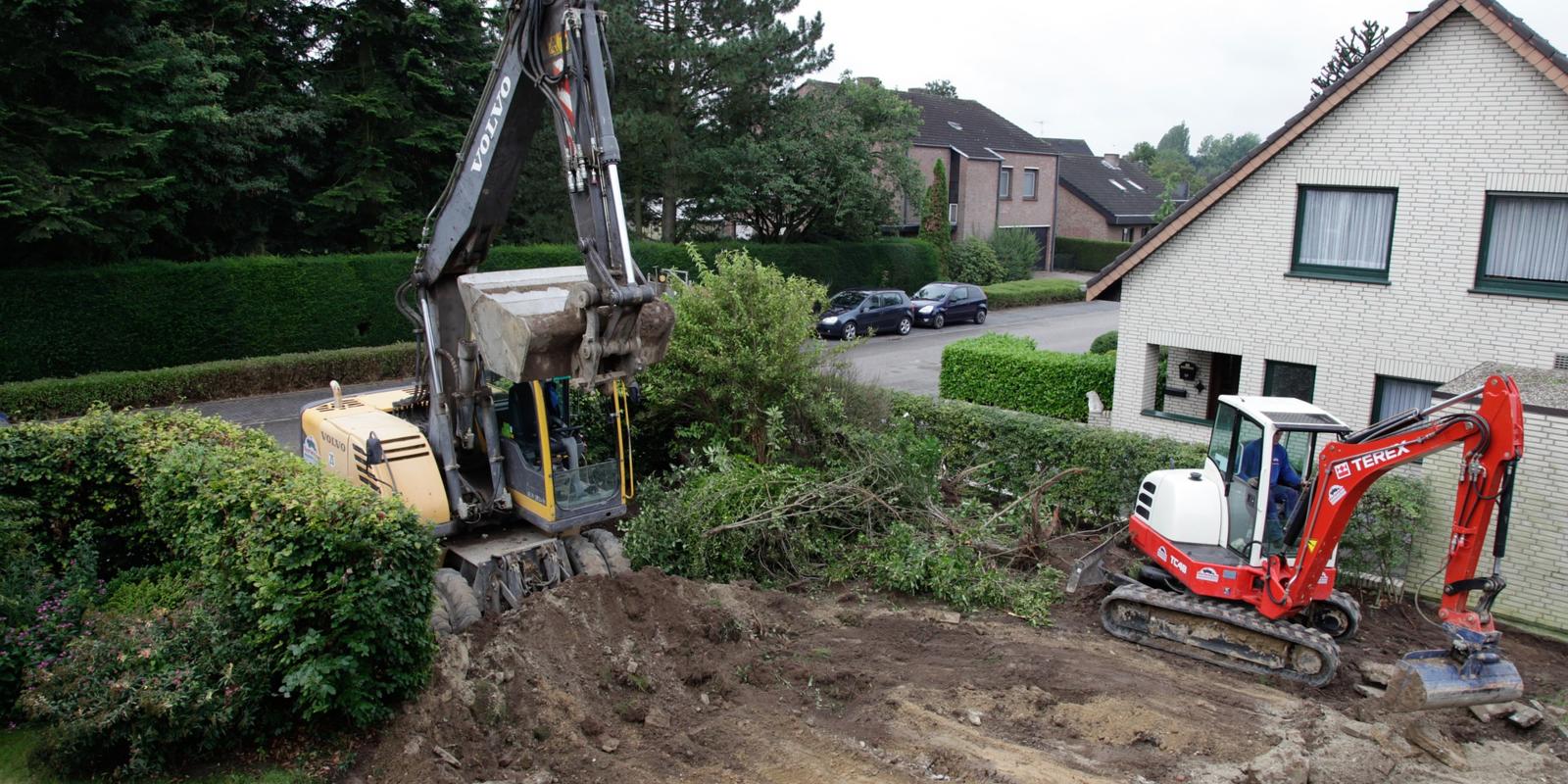 tuin verbouwen vergunning